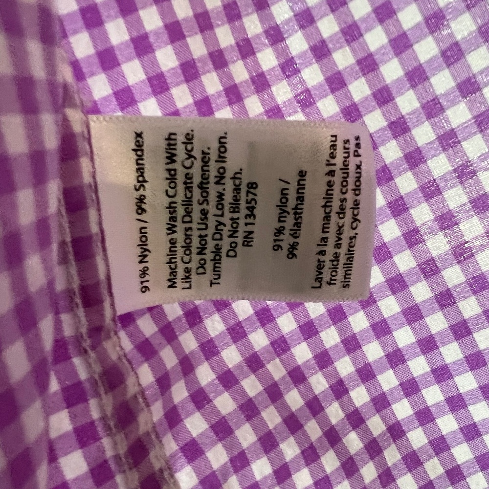 Men’s Vineyard Vines Wht/Lilac  Performance Button Down- Size SM - Picture 3 of 15